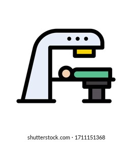 icono de control de color plano vectorial 