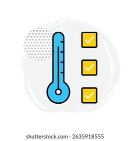 Checkup Vector Icon Illustrating Patient Health Evaluation