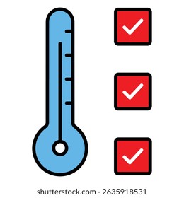 Checkup Vector Icon Showing Preventive Healthcare Measures
