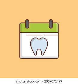 checkup Vector illustration on a transparent background. Premium quality symbols.Vector line flat color icon for concept and graphic design.