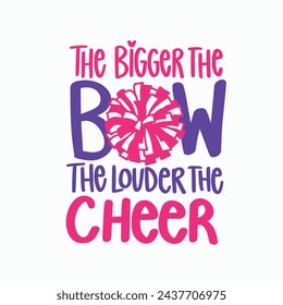 Cheer Bow, cheer cousin, cheer cousin shirt, Cheerleader, cheer life, cheerleading, pom pom, Vector Files for Cricut