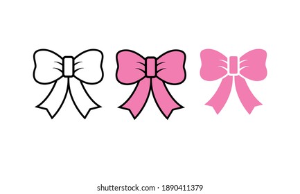 Cheer Bow Vector and Clip art