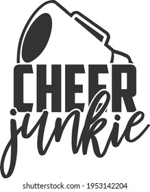 Cheer Junkie - Cheer design