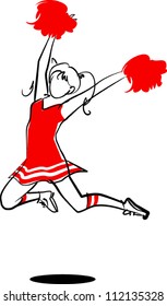 Cheer leader