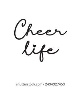 Cheer life, Cheer Mom, Cheer mama, Team Spirit, Cheer mom Camisa, Regalo para mamá, Png Dxf Cricut sublimación Cortar archivos, Archivos vectoriales para cricut