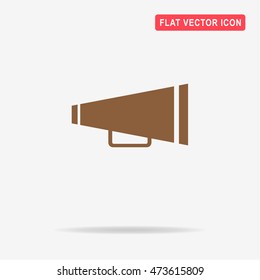 Cheer megaphone icon. Vector concept illustration for design.
