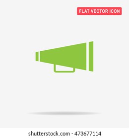 Cheer megaphone icon. Vector concept illustration for design.