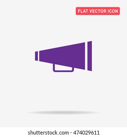 Cheer megaphone icon. Vector concept illustration for design.