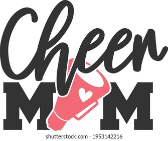 Cheer Mom - Cheer Design