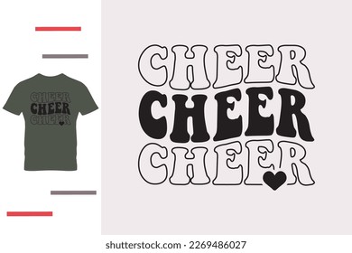 Cheer mom t shirt design