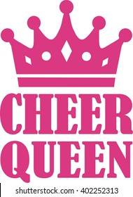 Cheer Queen with crown