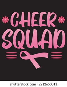 Cheer squad breast cancer awareness