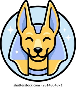 Cheerful Anubis for Underworld Game Asset