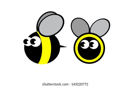 cheerful bees
