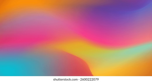 Cheerful and bright gradient background with a blend of orange, yellow, and pink. Ideal for summer or travel theme modern