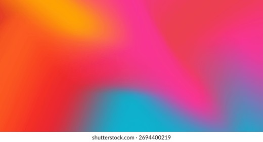 Cheerful and bright gradient background with a blend of orange, yellow, and pink. Ideal for summer or travel themes.