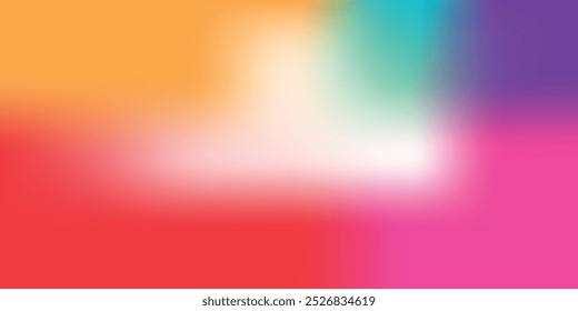 Cheerful and bright gradient background with a mix of orange, yellow and pink.