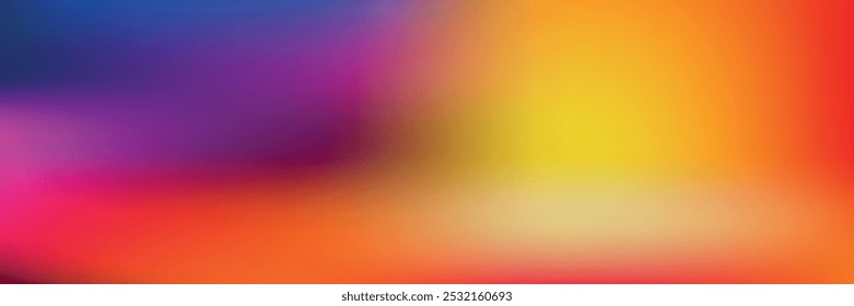 Cheerful and bright gradient background with a mix of orange, yellow and pink.