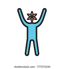 Cheerful, cheering, people