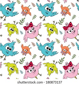 cheerful children's drawing