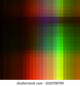 a cheerful and colorful mosaic pattern