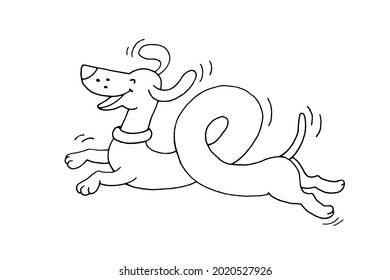 ジャンプ 犬 シルエット のイラスト素材 画像 ベクター画像 Shutterstock