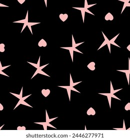 Fröhliche Doodle Black Linien Formen ohne Nähte. Abstraktes Design, kreatives Denken, minimalistisches Design. Einfaches Bildschirmhintergrund-Print für Kinder mit Doodles