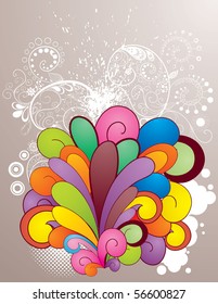 Cheerful element for your design