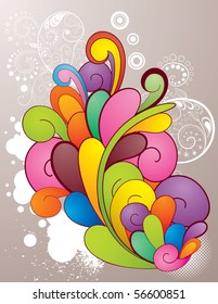 Cheerful element for your design