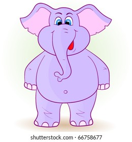 Cheerful elephant