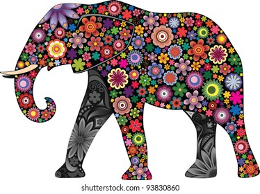 The cheerful elephant I