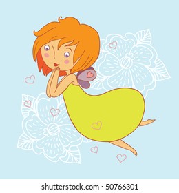 cheerful fairy