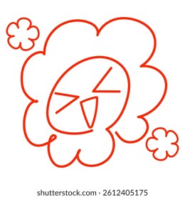 Cheerful flower stamp vector for praising students!Perfect for worksheets,notebooks,classroom boards,and cheerful communication tools.