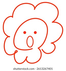 Cheerful flower stamp vector for praising students!Perfect for worksheets,notebooks,classroom boards,and cheerful communication tools.