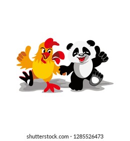 cheerful friend is the best