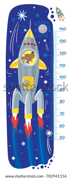 Space Rocket Height Chart