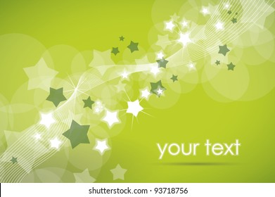 cheerful green background