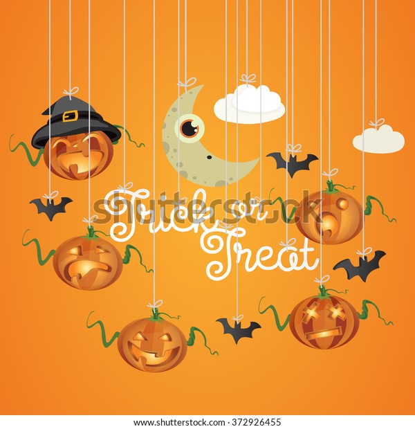 Cheerful Halloween\
Vector Child\
illustration