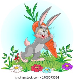 10,712 Rabbit Eating Carrot Images, Stock Photos & Vectors | Shutterstock