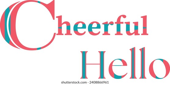  Cheerful Hello T-Shirt Design for Uplifting Style , Quate of Cheerful Hello Design