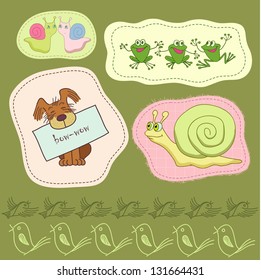 cheerful illustration
