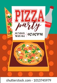 2,983 Pizza party invitation Images, Stock Photos & Vectors | Shutterstock