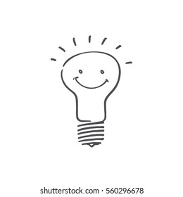 cheerful light vector illustration, I found the idea of a light source