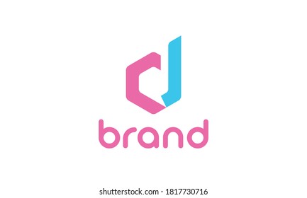 A cheerful logo featuring a chat symbol inside of the letter D.