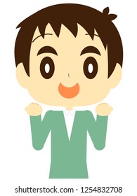 A cheerful man