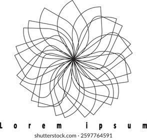 A cheerful, minimal T shirt design