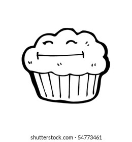 animada caricatura de muffin