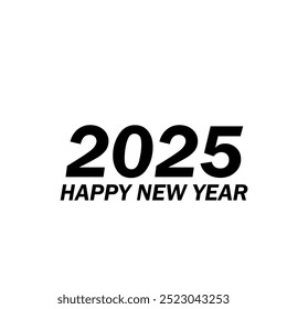 Cheerful New Year 2025 text plan. Front of business journal for 2025 new year with wishes. Blissful New Year 2025 Plan Layout. Present day Plan for Schedules, Greeting, Hello Card, and Occasions plan