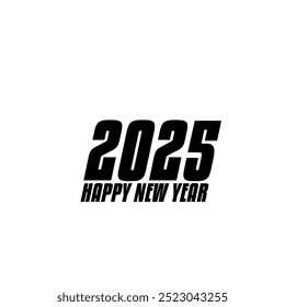 Cheerful New Year 2025 text plan. Front of business journal for 2025 new year with wishes. Blissful New Year 2025 Plan Layout. Present day Plan for Schedules, Greeting, Hello Card, and Occasions plan