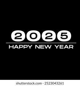 Cheerful New Year 2025 text plan. Front of business journal for 2025 new year with wishes. Blissful New Year 2025 Plan Layout. Present day Plan for Schedules, Greeting, Hello Card, and Occasions plan